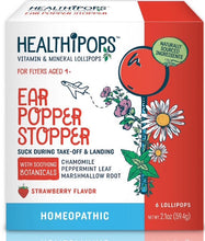 Load image into Gallery viewer, Healthipops Ear Popper Stopper (6 Pack) - Strawberry