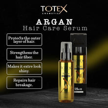 Load image into Gallery viewer, Totex Cosmetics Argan Hair Serum 125 ml