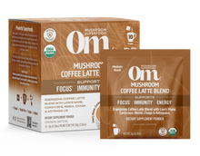 Load image into Gallery viewer, OM Mushroom Coffee Latte Blend