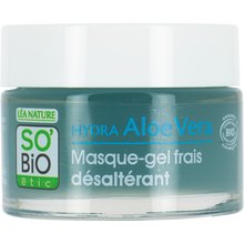 Load image into Gallery viewer, SO'BiO étic Fresh thrist-quenching gel mask-ORGANIC, ECOCERT, VEGAN-50 ml