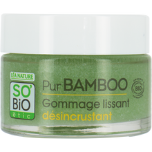 Load image into Gallery viewer, SO'BiO étic- Pur Bamboo- Deep cleansing smoothing scrub - all type of skin -  Organic, Ecocert, Vegan 50 ml