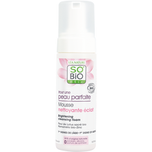Load image into Gallery viewer, SO'BiO étic - Peau parfaite - Brightening cleansing foam - Organic, Ecocert, Vegan 150 ml