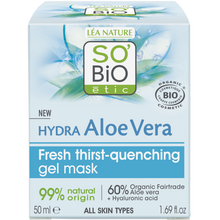 Load image into Gallery viewer, SO'BiO étic Fresh thrist-quenching gel mask-ORGANIC, ECOCERT, VEGAN-50 ml