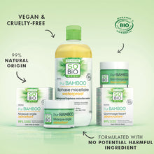 Load image into Gallery viewer, SO'BiO étic- Pur Bamboo- Deep cleansing smoothing scrub - all type of skin -  Organic, Ecocert, Vegan 50 ml