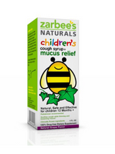 Load image into Gallery viewer, Zarbee's Naturals Children's Mucus Relief + Cough Syrup Grape (4 oz)