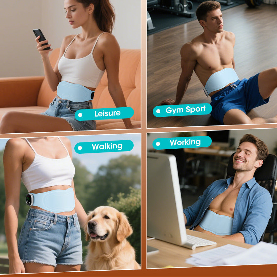 Nushape - EMS Pulse Belt for Waist and Abs training