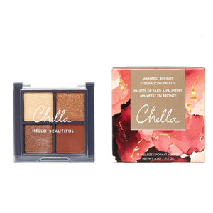 Chella mini manifest bronze eyeshadow palette