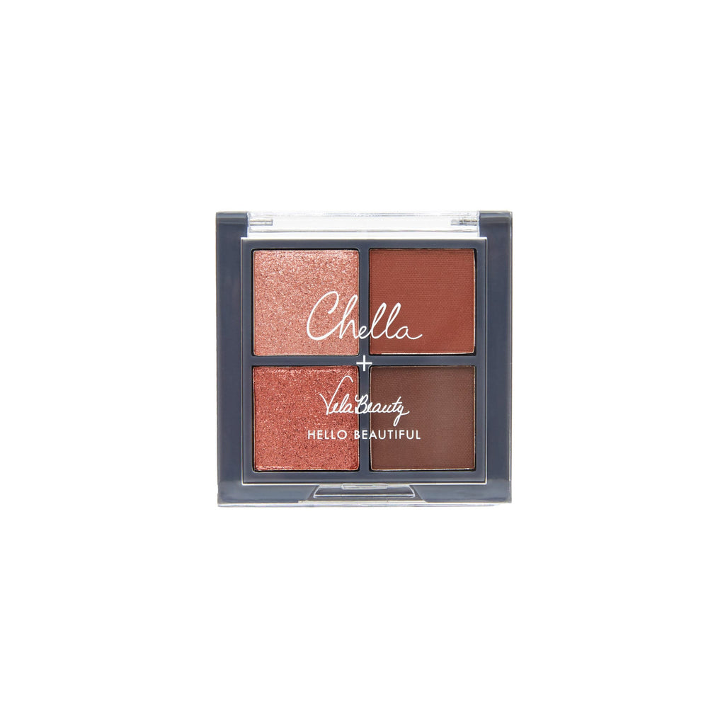 Chella - mini chella + velabeauty blushing rose eyeshadow palette
