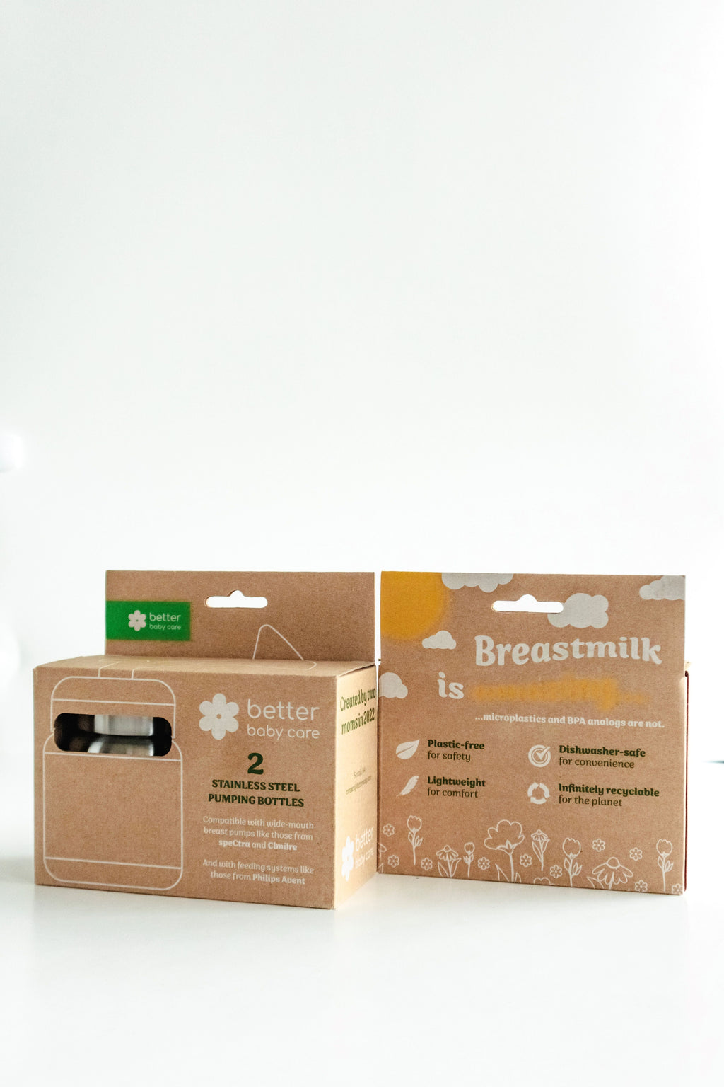 Better Baby Bottle - Pair