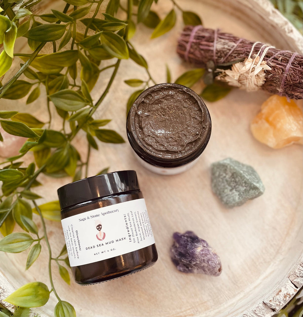 Sage & Stone Apothecary - Dead Sea Black Mud Mask