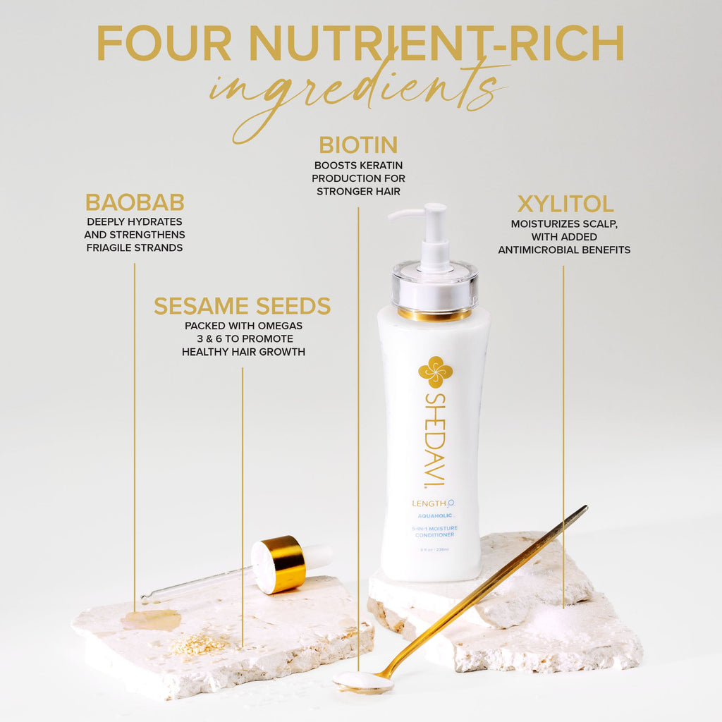 Shedavi - LENGTH₂O™ Aquaholic™ 5-in-1 Moisture Conditioner