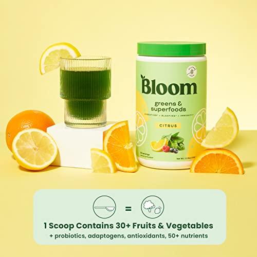 Bloom Organic Super Greens Powder Juice & Smoothie Mix