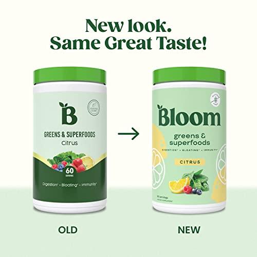 Bloom Organic Super Greens Powder Juice & Smoothie Mix