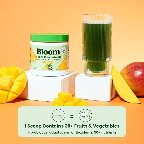 Bloom Organic Super Greens Powder Juice & Smoothie Mix