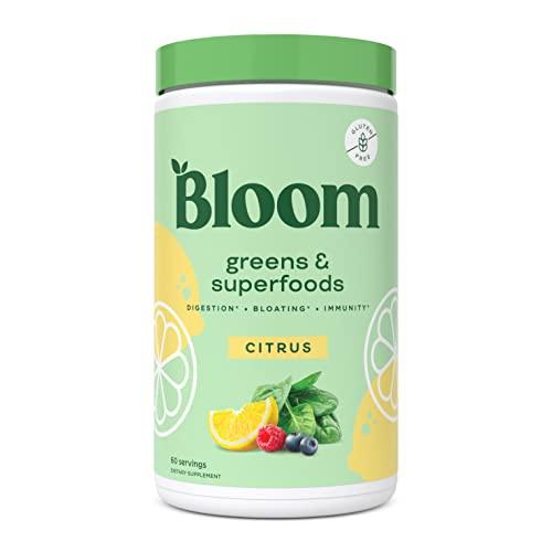 Bloom Organic Super Greens Powder Juice & Smoothie Mix