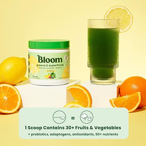 Bloom Organic Super Greens Powder Juice & Smoothie Mix