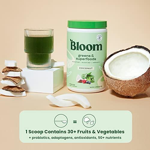 Bloom Organic Super Greens Powder Juice & Smoothie Mix