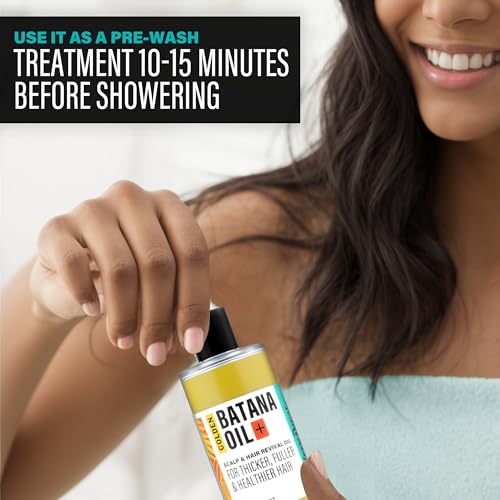 Hotana Golden Batana Oil + Scalp & Hair Revival Oil 4 oz