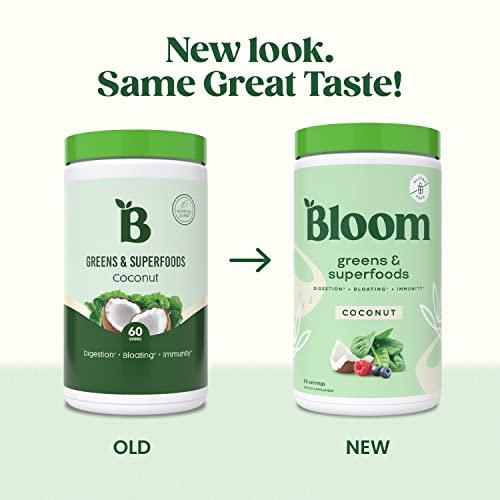 Bloom Organic Super Greens Powder Juice & Smoothie Mix