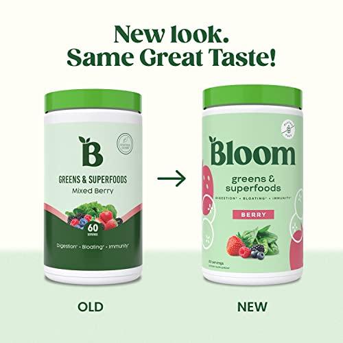 Bloom Organic Super Greens Powder Juice & Smoothie Mix