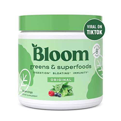 Bloom Organic Super Greens Powder Juice & Smoothie Mix