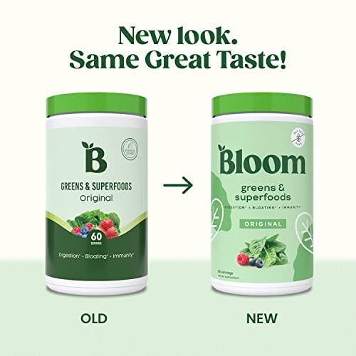 Bloom Organic Super Greens Powder Juice & Smoothie Mix