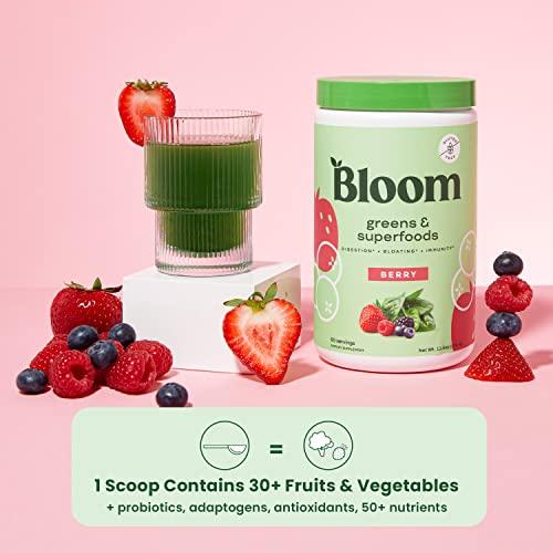 Bloom Organic Super Greens Powder Juice & Smoothie Mix