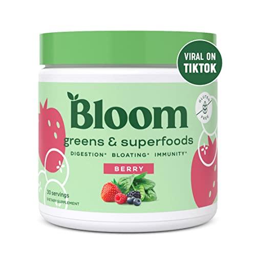 Bloom Organic Super Greens Powder Juice & Smoothie Mix