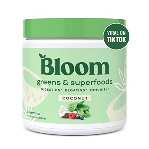 Bloom Organic Super Greens Powder Juice & Smoothie Mix