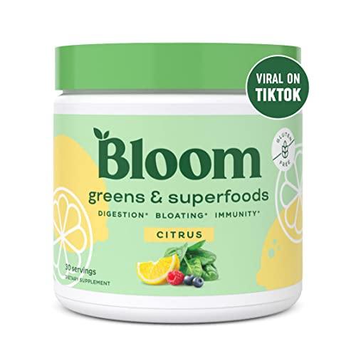 Bloom Organic Super Greens Powder Juice & Smoothie Mix