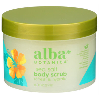 Alba Botanica Sea Salt Body Scrub (14.5 oz)
