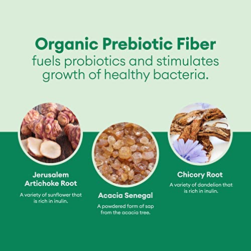 Physician's CHOICE Probiotics 60 Billion CFU - 10 Diverse Strains + Organic Prebiotic - Digestive & Gut Health - Supports Occasional Constipation, Diarrhea, Gas & Bloating - Probiotics For Women & Men