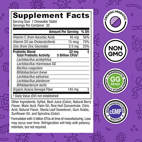 Physician's CHOICE Probiotics 60 Billion CFU - 10 Diverse Strains + Organic Prebiotic - Digestive & Gut Health - Supports Occasional Constipation, Diarrhea, Gas & Bloating - Probiotics For Women & Men