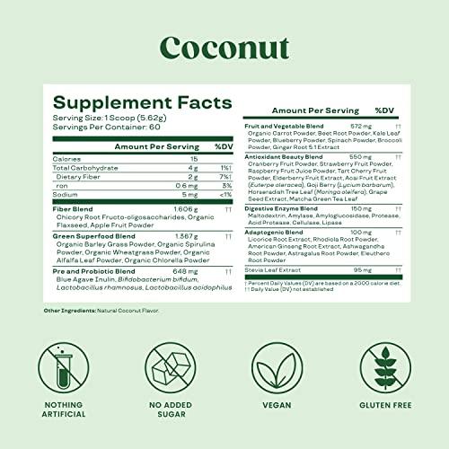 Bloom Organic Super Greens Powder Juice & Smoothie Mix