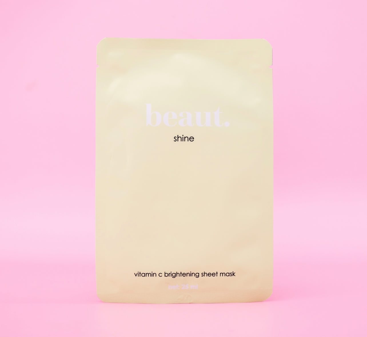 beaut.beautyco. shine sheet mask