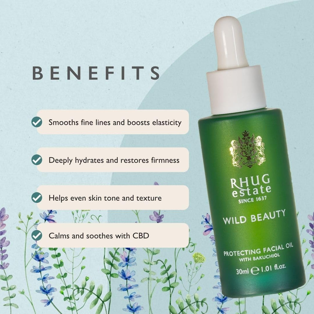 RHUG WILD BEAUTY - Bakuchiol Facial Oil for Anti-Aging
