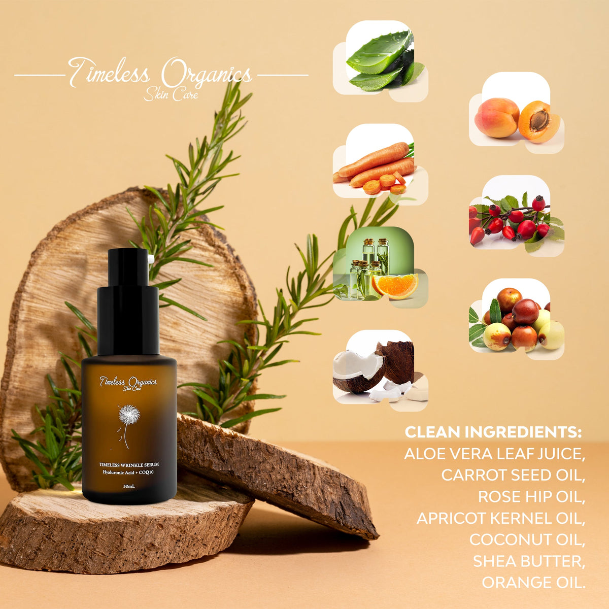 Timeless Organics - Timeless Wrinkle Serum