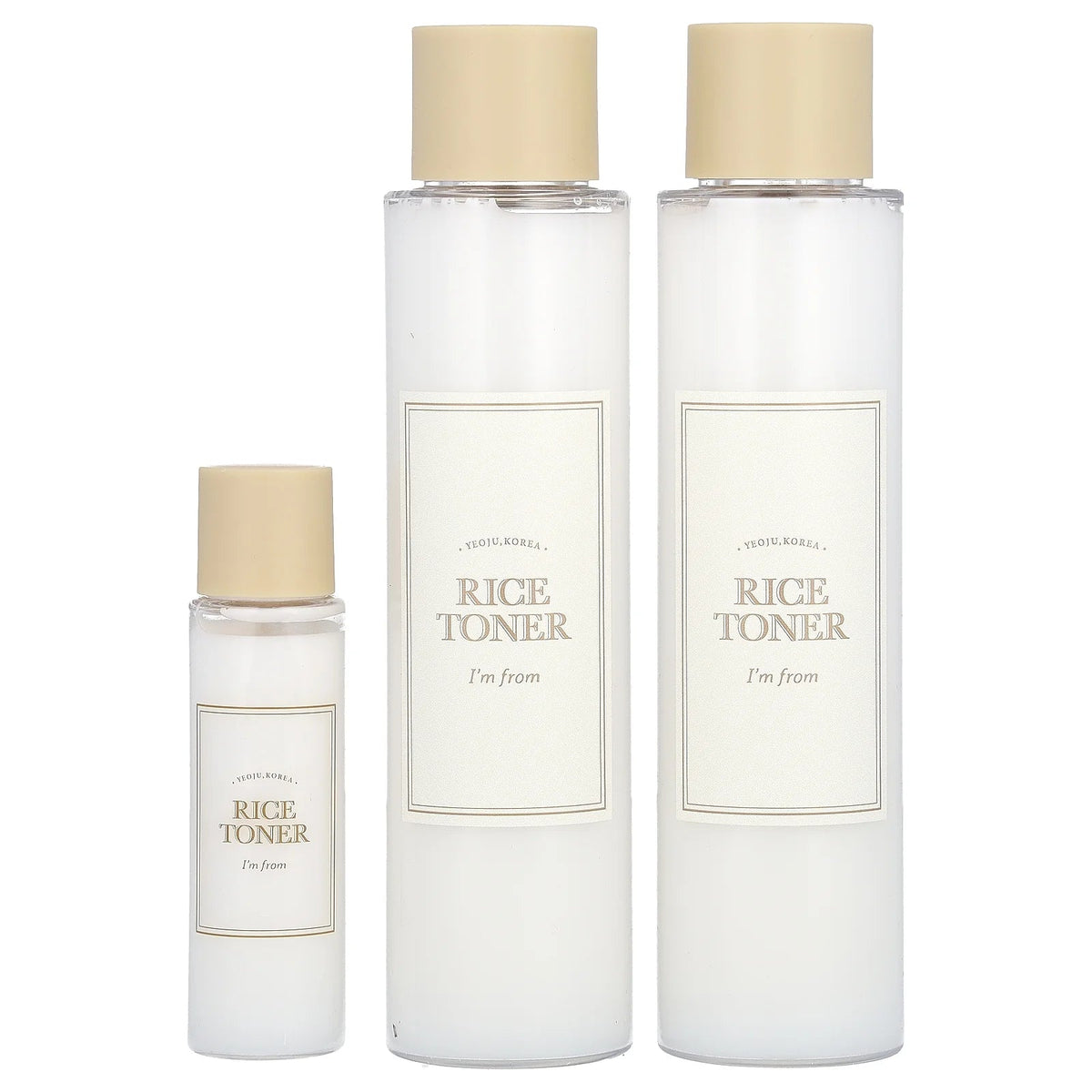Rice Toner Special Set, 3 Pieces