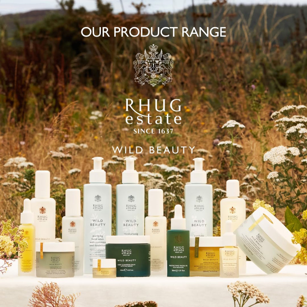 RHUG WILD BEAUTY  - Replenishing Mask with Rhug Honey | Hydrating Face Treatment | 50ml | Made in the UK