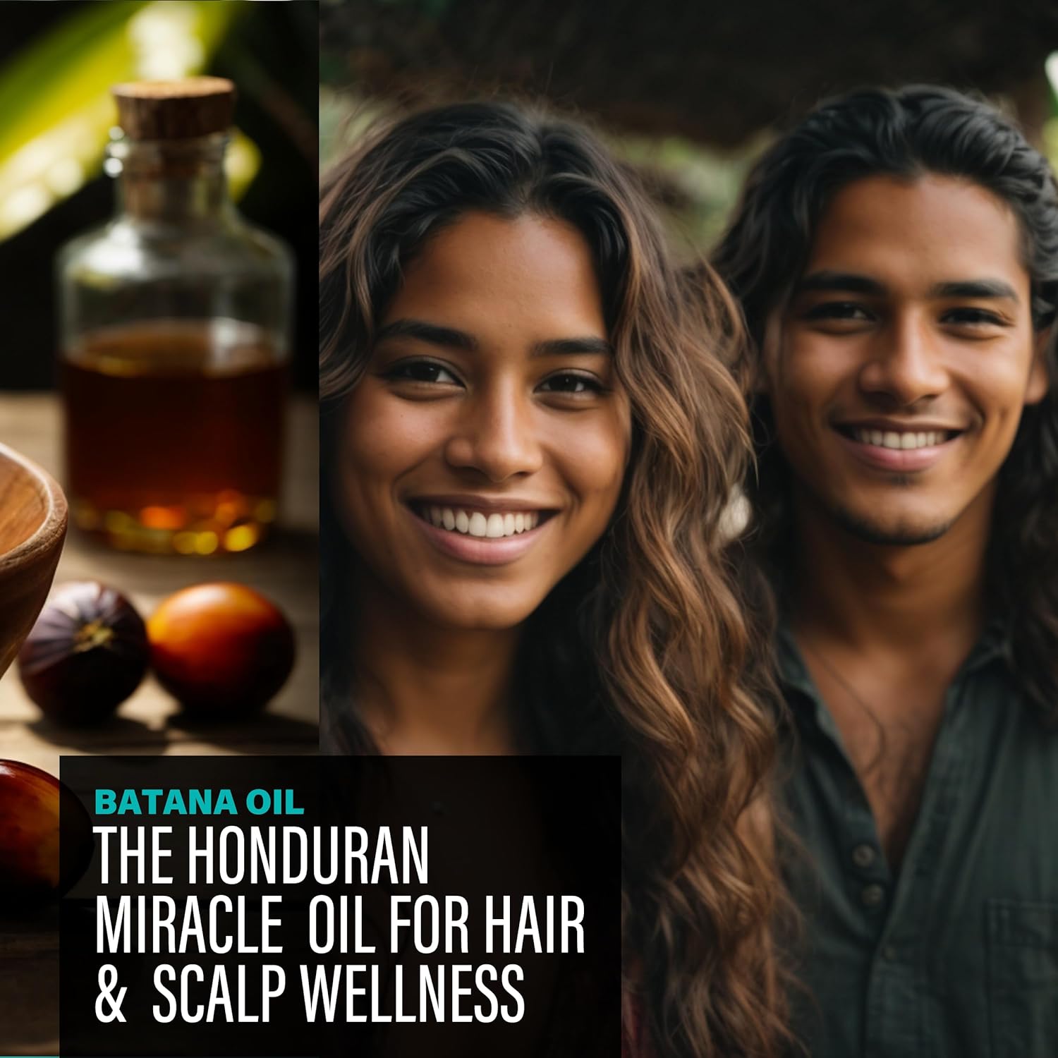 Hotana Batana Oil Shampoo & Conditioner Set