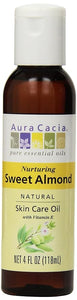 Aura Cacia Sweet Almond Oil (4 oz)