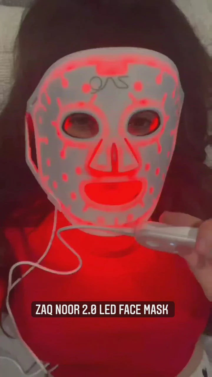 Noor 2.0 Infrared LED Light Therapy Face Mask