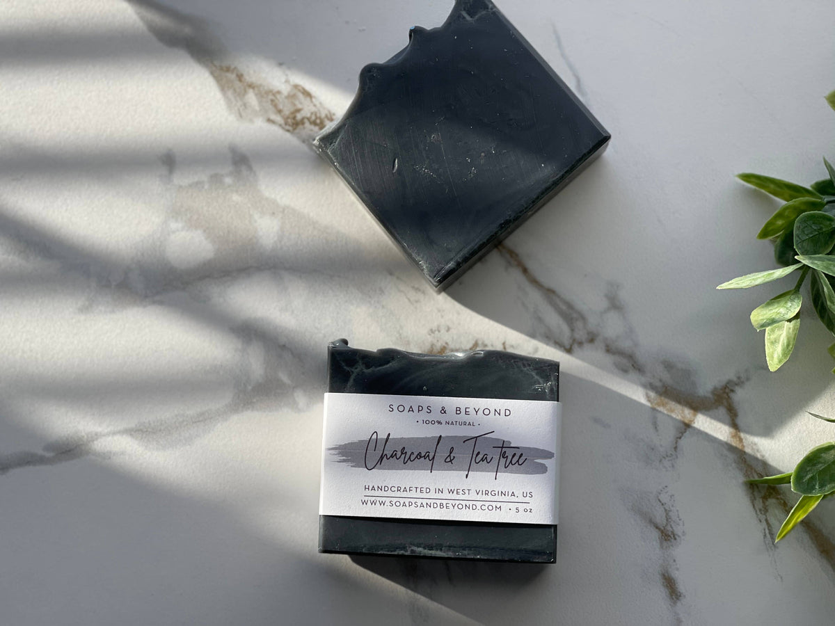 Sage & Stone Apothecary - Activated Charcoal & Tea tree Soap Bar