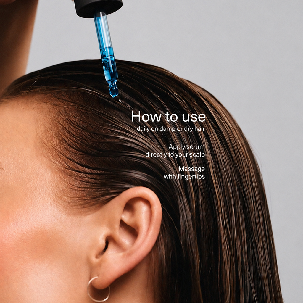fleur - nourish - bloom peptide hair+scalp serum