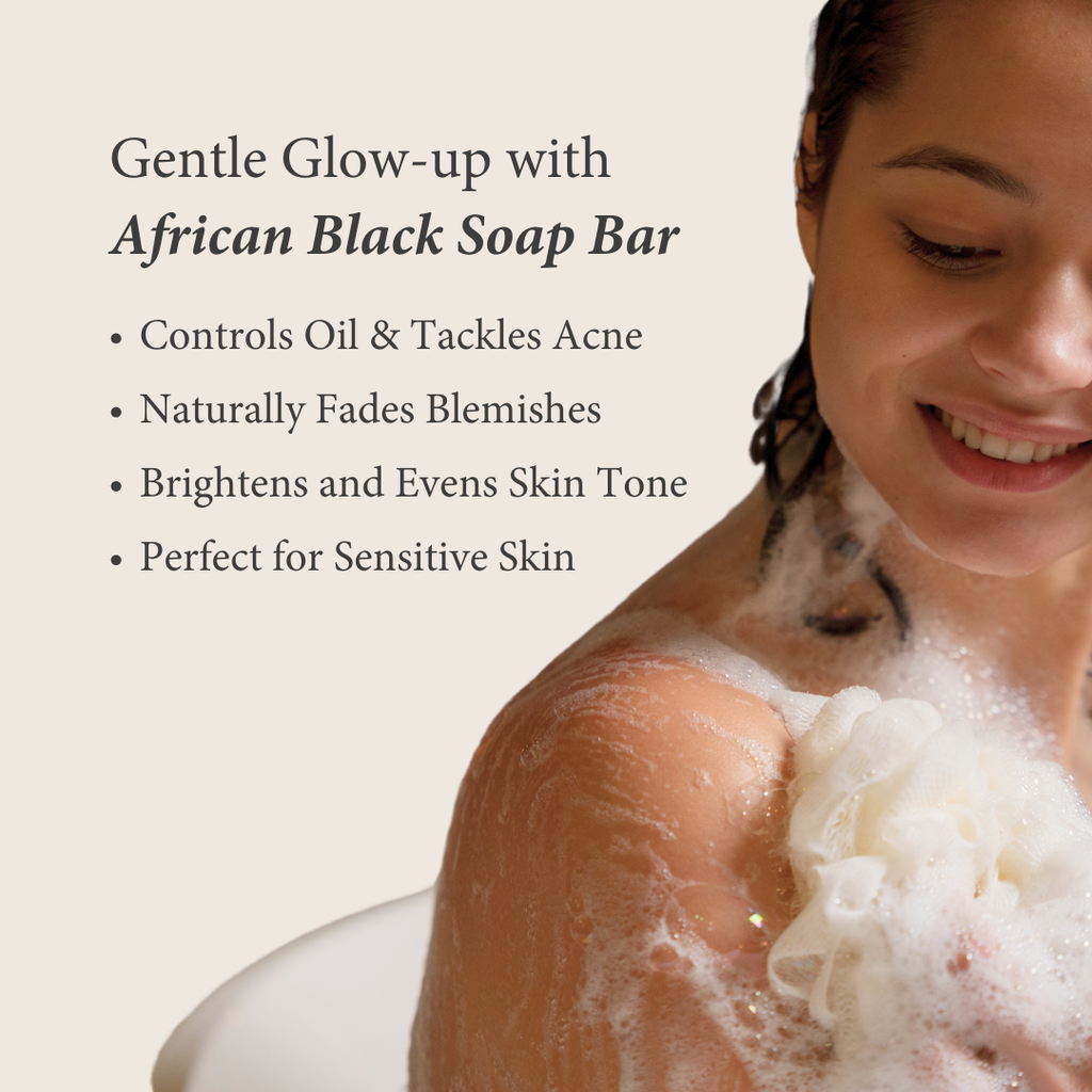 Shearadiance African Black Soap Bar