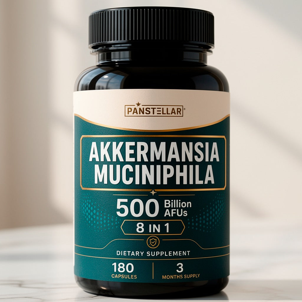 Panstellar - Akkermansia Muciniphila 500B AFU – 180 Capsules