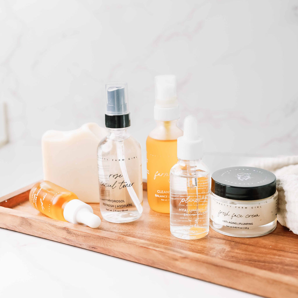 Pretty Farm Girl - Anti-Aging Skincare Routine Essentials Kit
