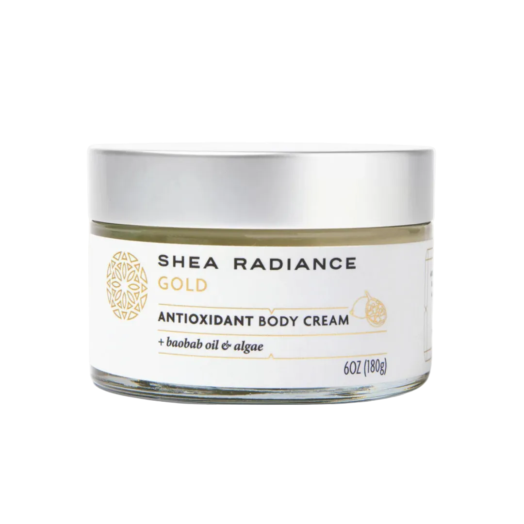 Shearadiance Antioxidant Body Cream for Dry & Sensitive Skin with Shea & Baobab Oil
