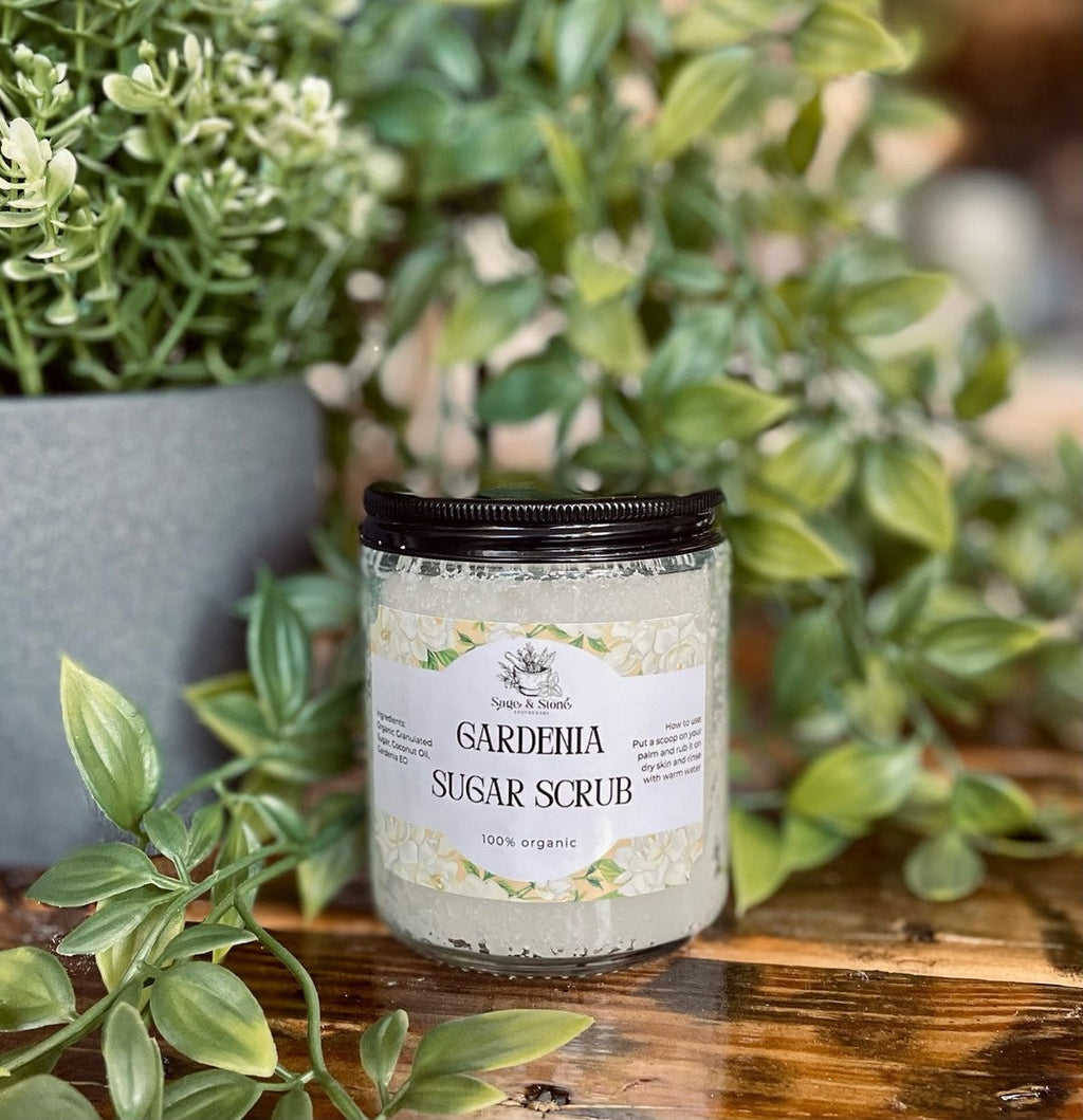 Sage & Stone Apothecary - Gardenia Sugar Scrub