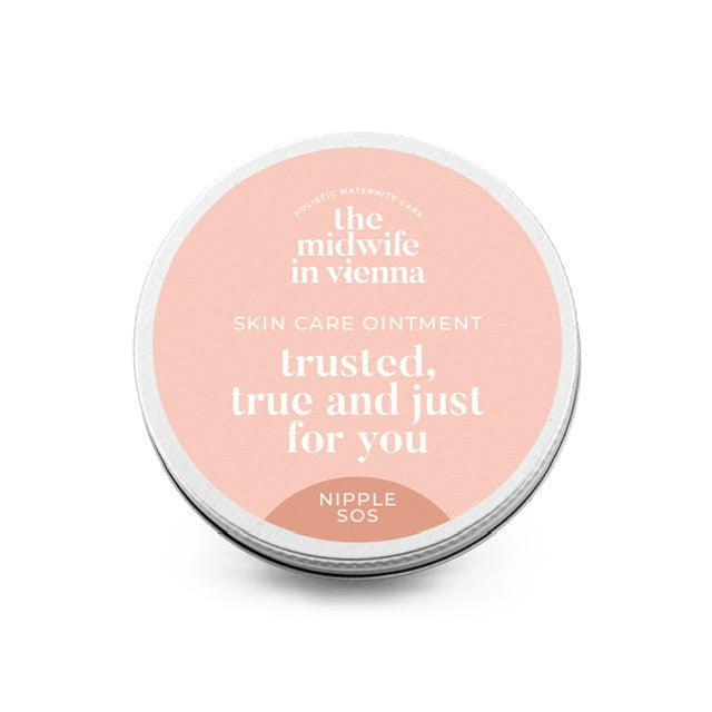 The Midwife in Vienna- Nipple SOS – Holistic Maternity Ointment Trusted by Mothers for Soothing, Gentle Skin Care
